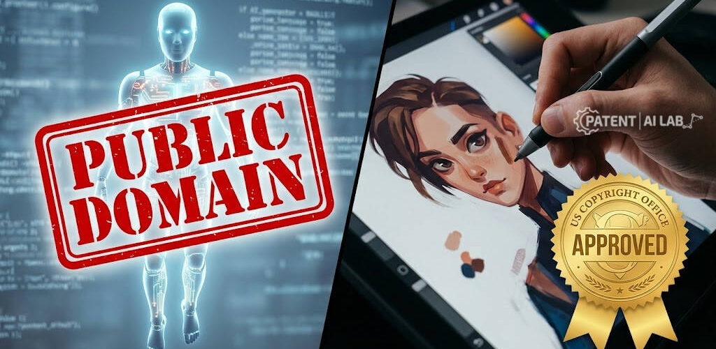 Step by Step guide on How to Copyright Human Modified AI Art
