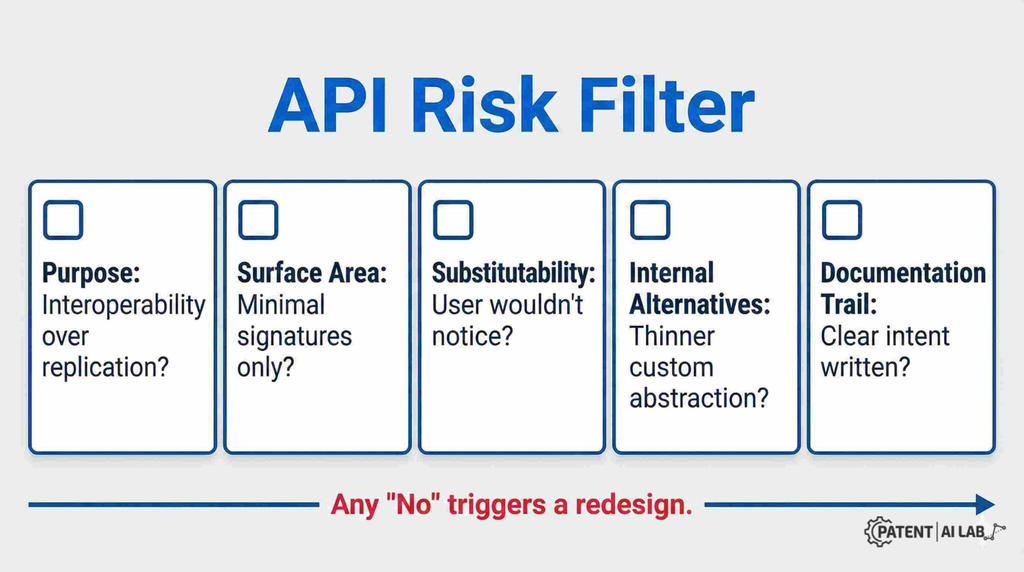 Google vs Oracle Case Summary: Practical API Rules for Teams 3 Checklist for evaluating API Fair Use risk