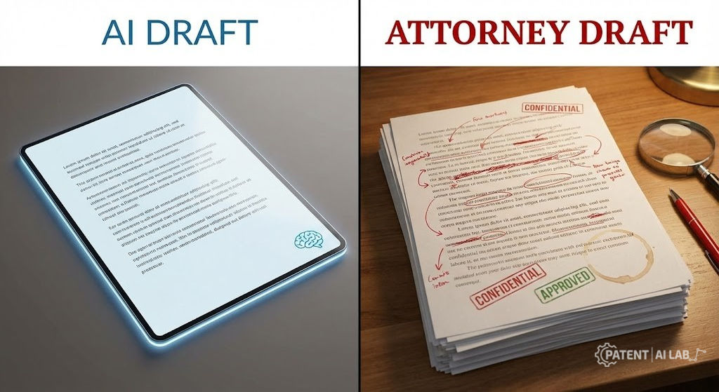 Best AI Patent Drafting Software (2026): Structural Risks vs Patent Attorneys 2 Comparison of the best AI patent drafting software output vs human attorney work