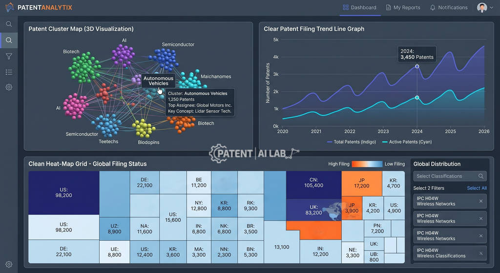 Google Patents Alternatives: Why I Stopped Paying for Expensive Tools (And When You Should Too) 3 Comparison of paid patent analytics dashboard