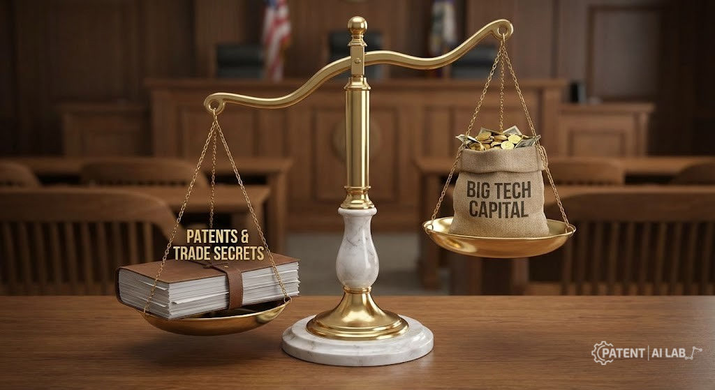 Startup vs Big Tech: The Multi-Million Dollar Patent Settlement Case Study 4 Litigation funding and trade secret evidence outweighing Big Tech capital in patent settlement negotiation