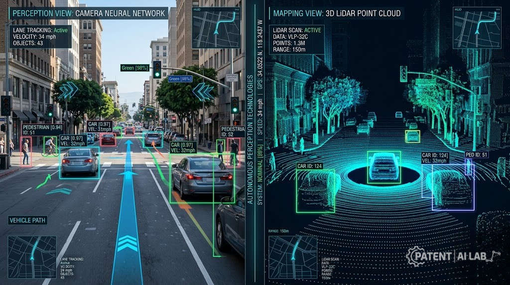 The Tesla vs Waymo Patent War: Who Actually Owns the Future of Self-Driving? 2 Visualization of the Tesla vs Waymo self-driving patent litigation battle in 2026.