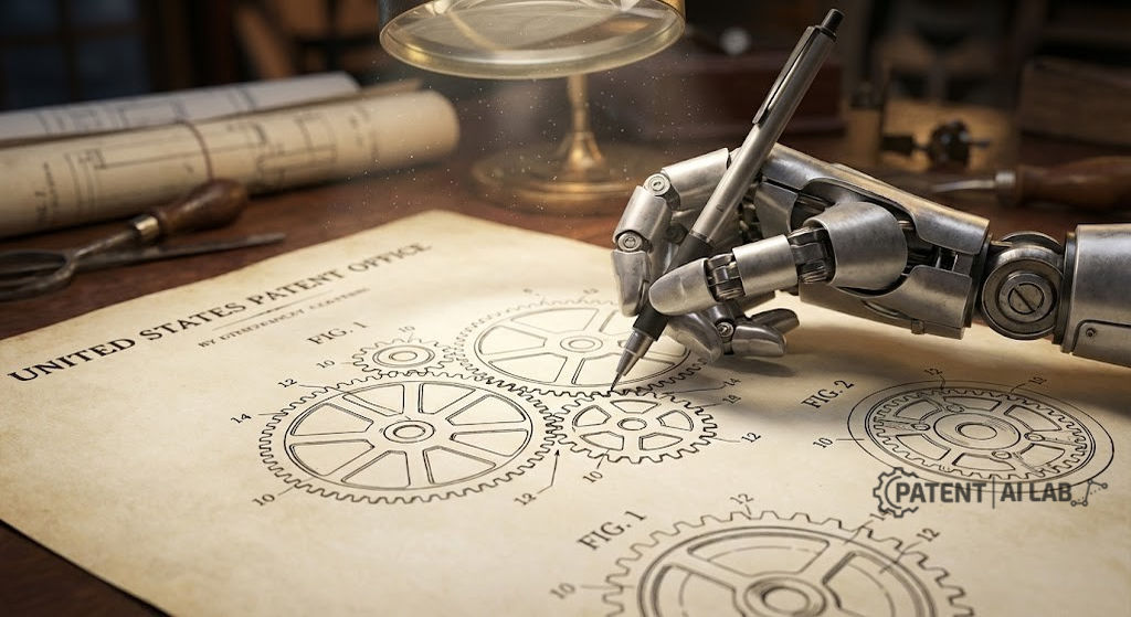 How to Generate USPTO Compliant Patent Drawings with AI (Without Rejections) 2 AI generating USPTO compliant patent drawings with black and white line art style
