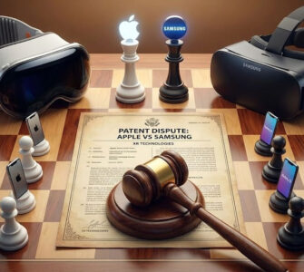 Apple Vision Pro vs Samsung XR Patents: The 2026 Spatial IP Stack 18 Apple Vision Pro vs Samsung XR patents: legal battle concept