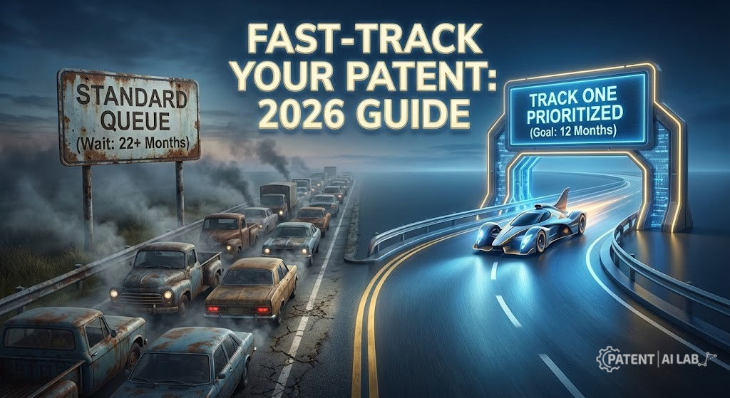 Fast-Track Your Patent: 12 Months vs. 3 Months Timeline Explained (2026) 2 USPTO Track One Fee 2026