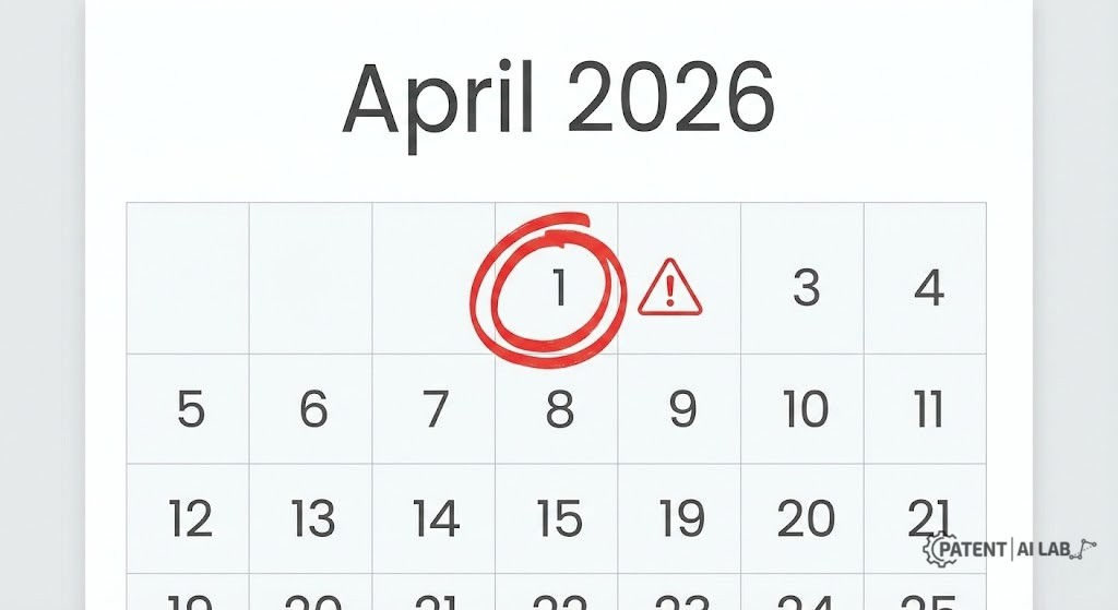 Design Patent Cost 2026: The "Zero Maintenance" Advantage Over Utility Patents 5 UKIPO registered design fee increase deadline April 1 2026.